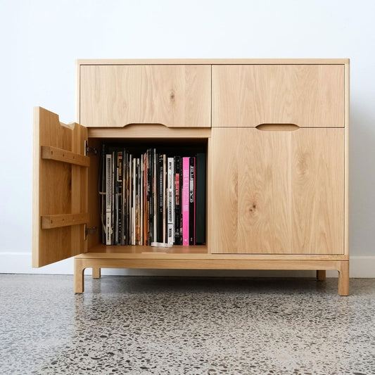 Clifton Sideboard in American Oak-Raw