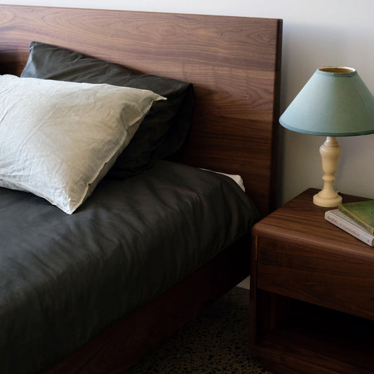 Mayfield Timber Bed in Walnut - Queen