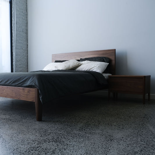 Mayfield Timber Bed in Walnut