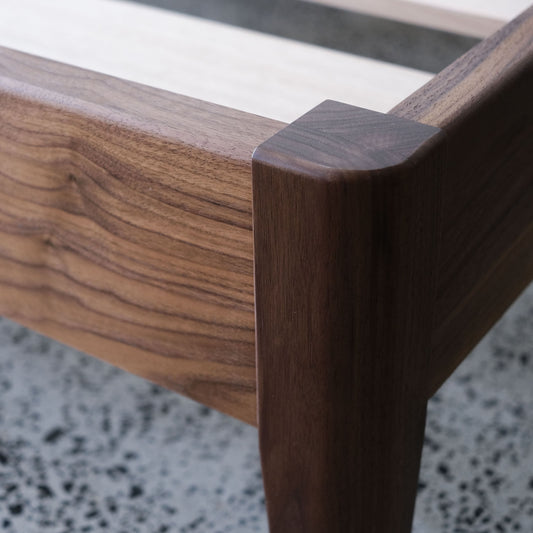 Mayfield Timber Bed in Walnut