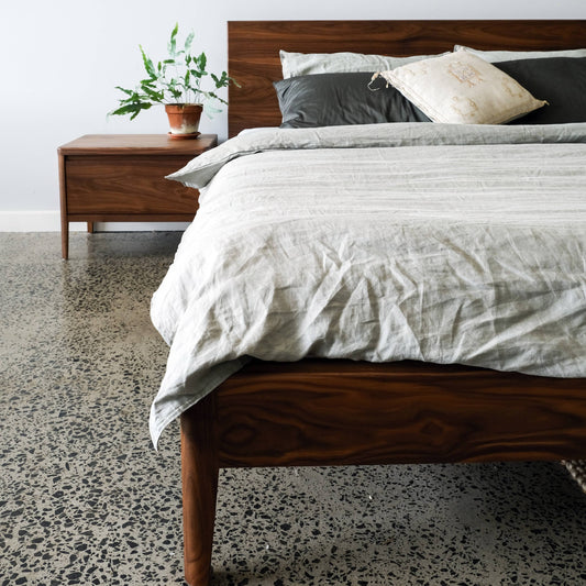 Mayfield Bedside Tables in Walnut