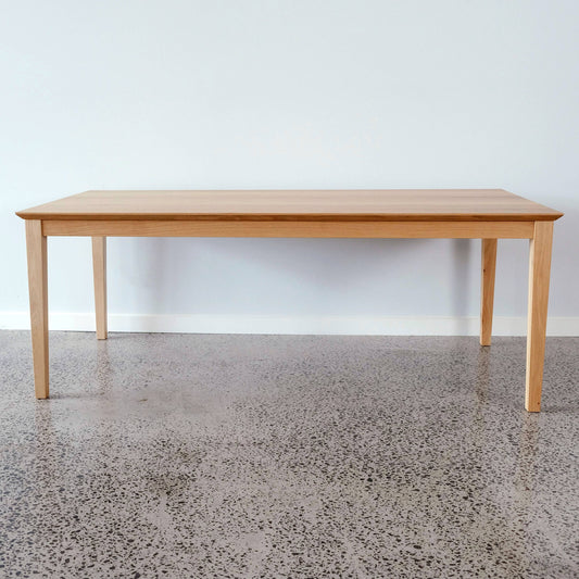 Penelope Dining Table in American Oak - 2000 x 1000mm
