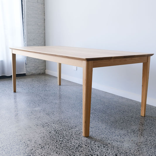 Penelope 2.0 Dining Table in American Oak - 2000 x 1000mm