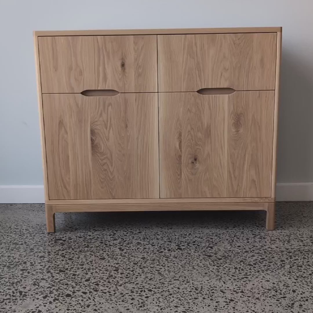Clifton Sideboard in American Oak-Raw