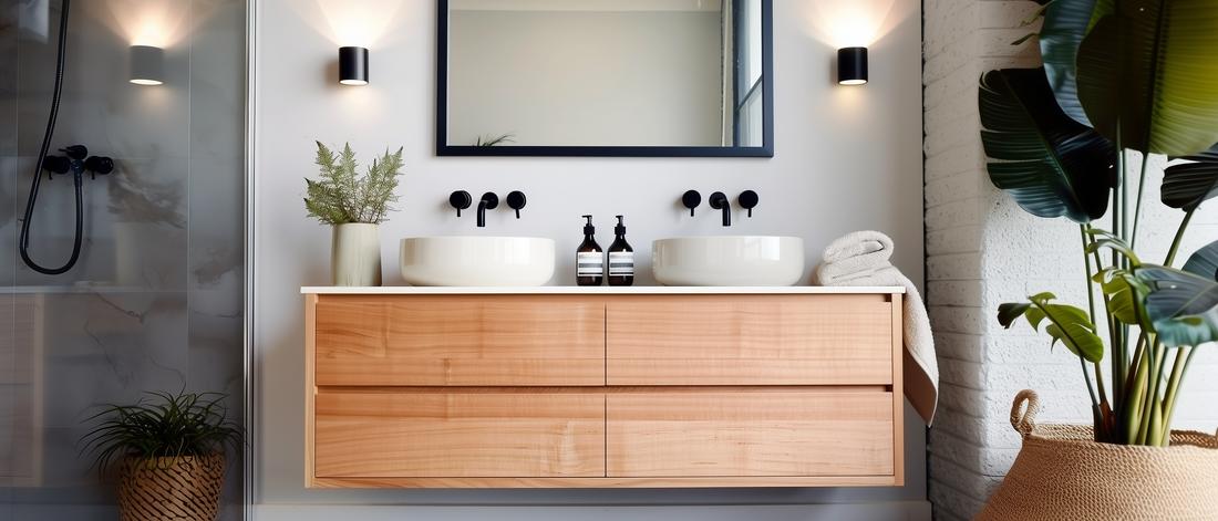 How our bathroom vanities are supplied: what's included and what your installer needs to know