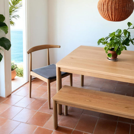 Bristol Dining Table in American Oak