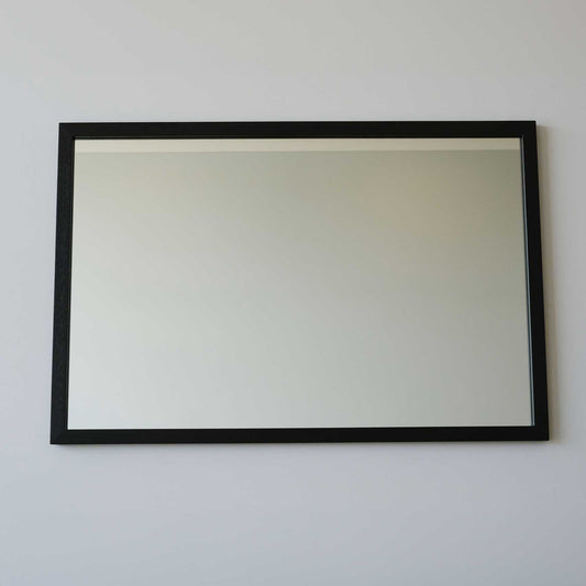 Black Hardwood Mirror