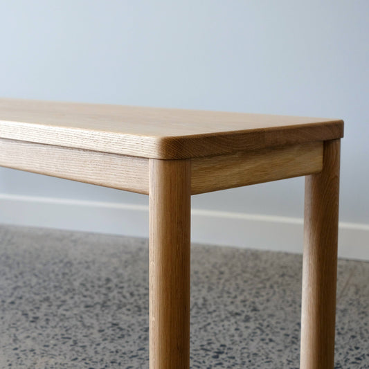 Bristol Bench Seat in American Oak