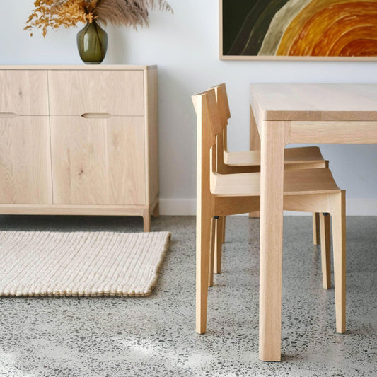 Clifton Dining Table in American Oak