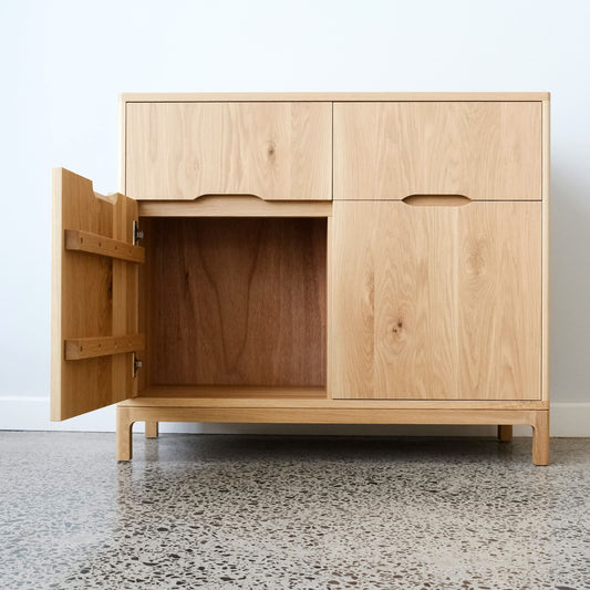 Clifton Sideboard in American Oak-Raw