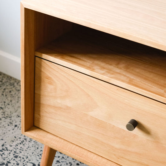 Crawford Bedside Tables in Blackbutt