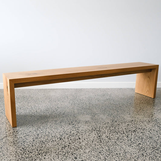 Heathcote Bench Seat in American Oak