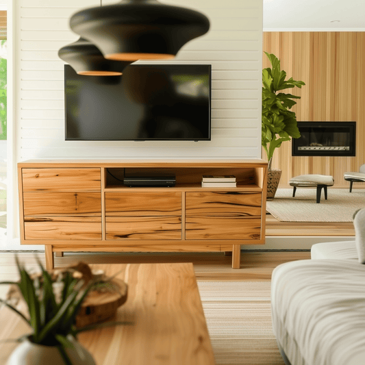 Heathcote Entertainment Unit in Wormy Chestnut