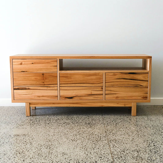 Heathcote Entertainment Unit in Wormy Chestnut