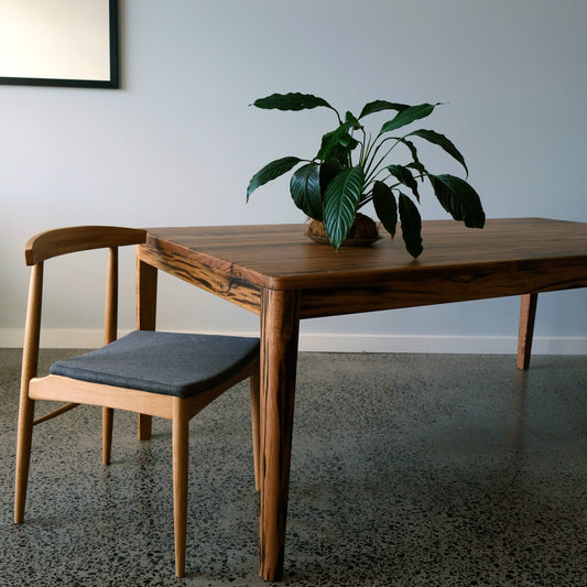 Mayfield Dining Table in Recycled Blackbutt - 2000 x 1000mm