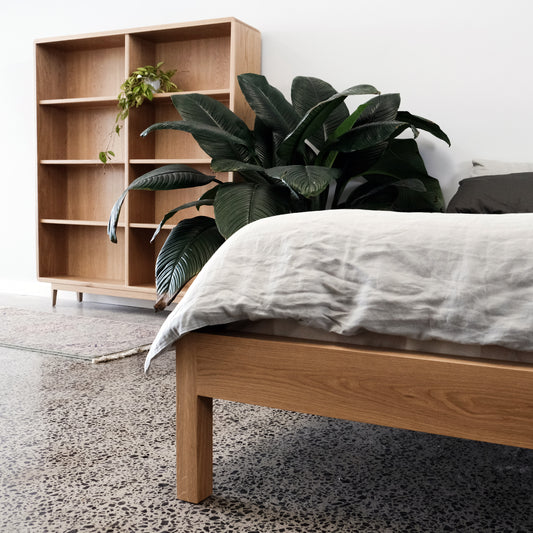 Bookcase in American Oak - 1600w