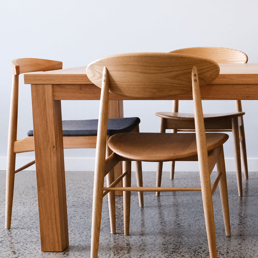 Murdoch Dining Table in Blackbutt - 1800 x 1100mm