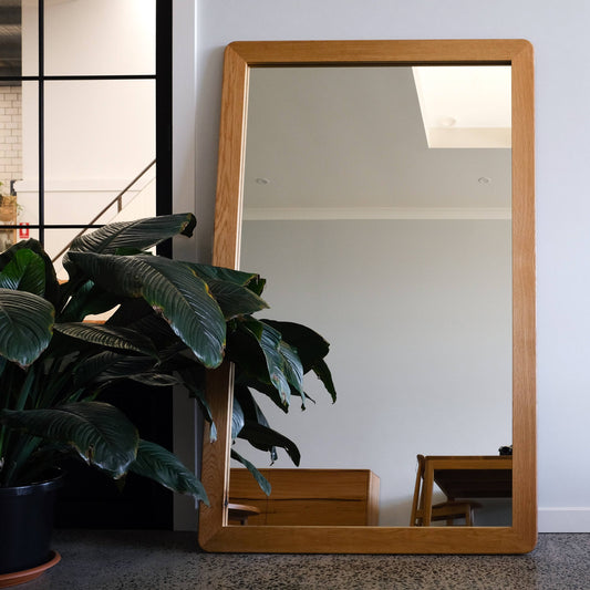 Olson Mirror in American Oak - 1200 x 1900mm