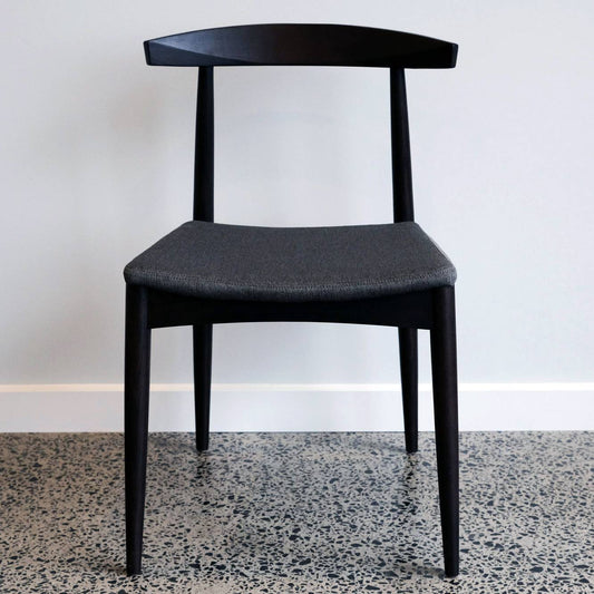 Chair 250 by Takahashi Asako in Dark Wenge w Charcoal Seat