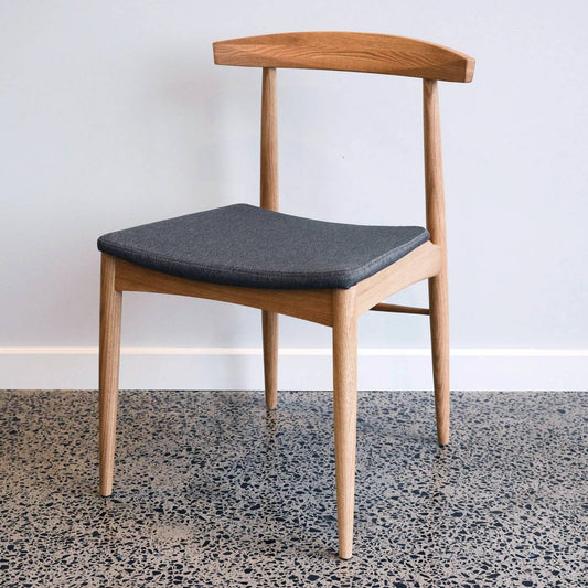 Chair 250 by Takahashi Asako in Natural w Charcoal Seat