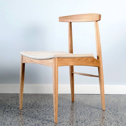 Chair 250 by Takahashi Asako in Natural w Beige Seat