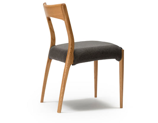 Chair 172 by Takahashi Asako with Fabric Seat in Natural