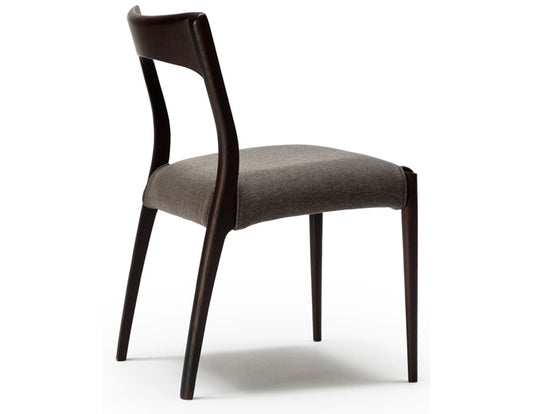 Chair 172 by Takahashi Asako with Fabric Seat in Walnut-stained Oak