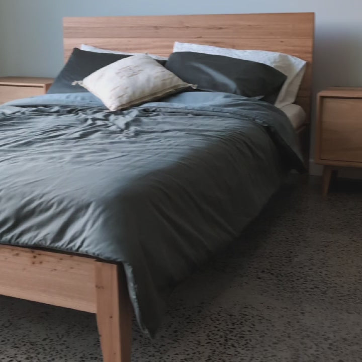 Consuela Bed in Wormy Chestnut